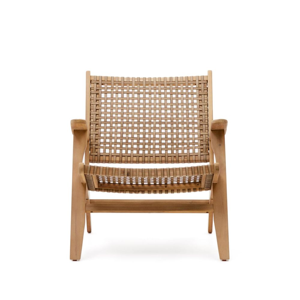 Loungefauteuil GRIGNOON - Massief acaciahout / Rie KAV CC1059M46