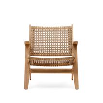 Loungefauteuil GRIGNOON - Massief acaciahout / Rie KAV CC1059M46
