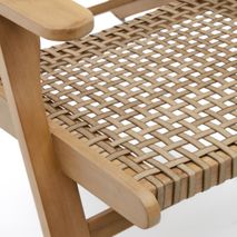 Loungefauteuil GRIGNOON - Massief acaciahout / Rie KAV CC1059M46