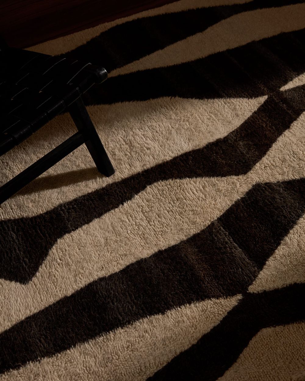 Tapijt ELVAR - Wit/Bruin KAV X0100241JJ33