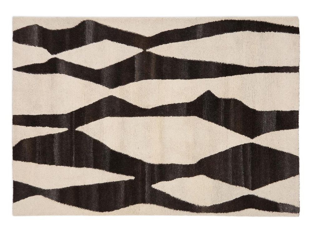 Tapijt ELVAR - Wit/Bruin KAV X0100241JJ33