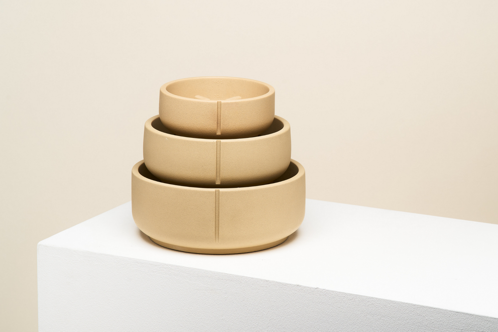 Anti-schrok voerbak hond MEDIUM - Foxy Terra PIN SF0011