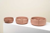 Anti-schrok voerbak hond LARGE - Dolphin Grey PIN SF0041