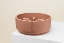 Anti-schrok voerbak hond LARGE - Dolphin Grey PIN SF0341