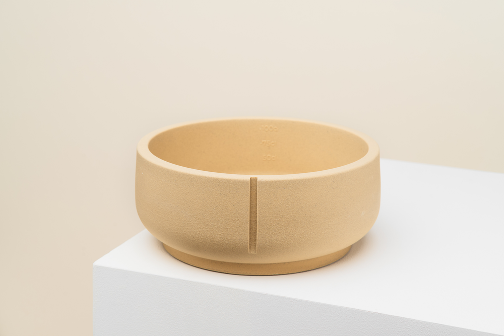 Klassieke voerbak hond LARGE - Foxy Terra / Egaal PIN CF0211