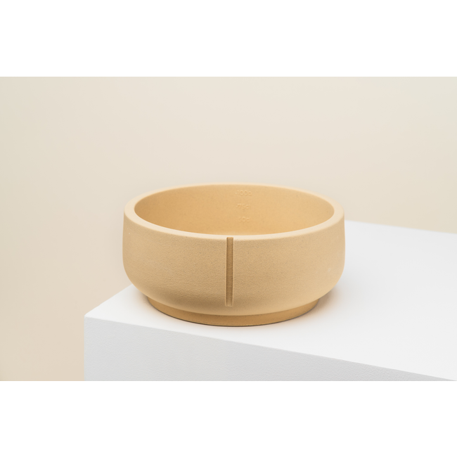 Klassieke voerbak hond LARGE - Foxy Terra / Egaal