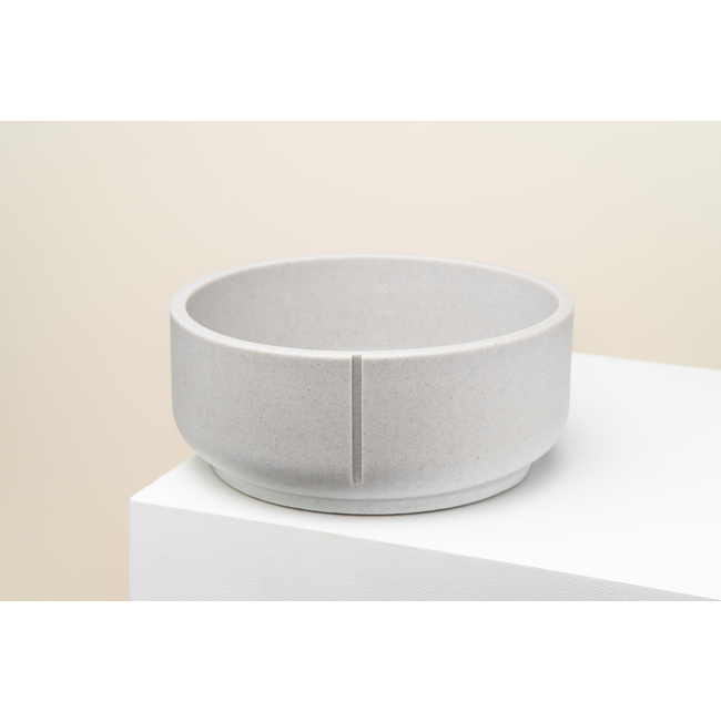 Klassieke voerbak hond LARGE - Foxy Terra / Egaal