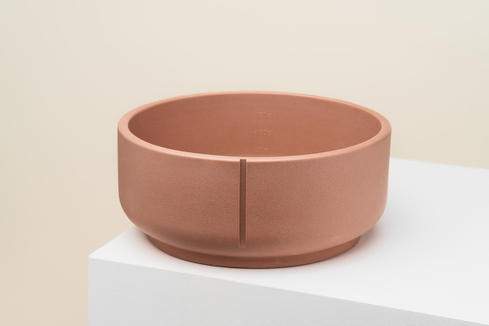 Klassieke voerbak hond LARGE - Foxy Terra / Egaal PIN CF0341