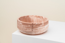 Klassieke voerbak hond LARGE - Dolphin Grey / Marm PIN CF0242