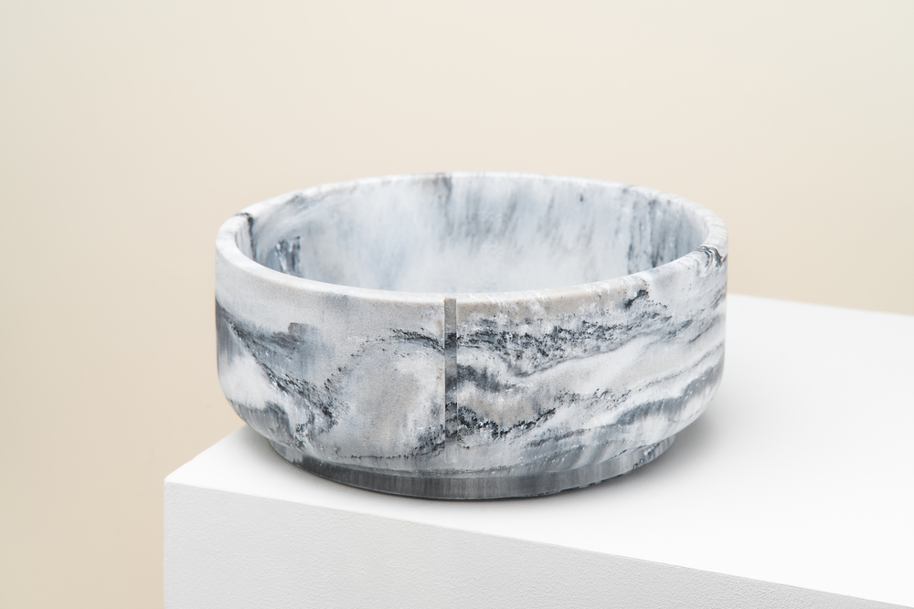 Klassieke voerbak hond LARGE - Camel Brown / Marme PIN CF0322