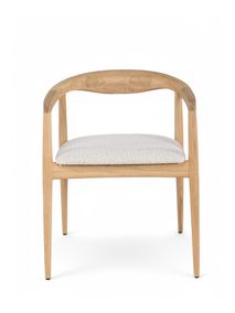 Armstoel MOLINO - Lichte eik / Lichtgrijs ESA-1-001-102