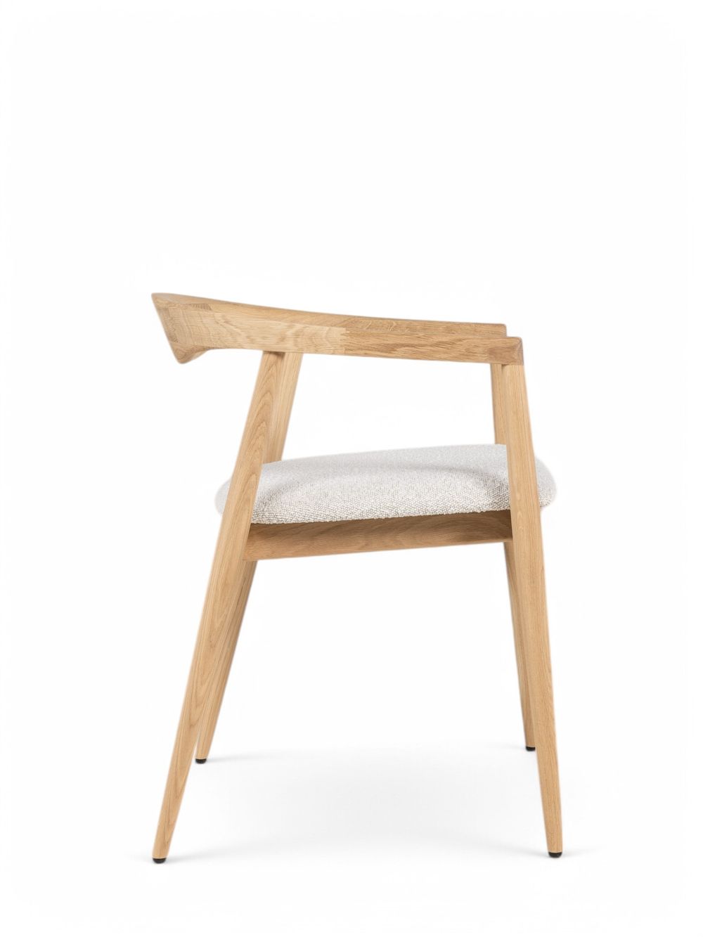 Armstoel MOLINO - Lichte eik / Lichtgrijs ESA-1-001-102