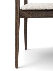 Armstoel MOLINO - Donkere eik / Lichtgrijs ESA-1-001-104