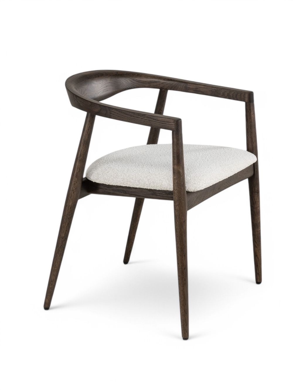 Armstoel MOLINO - Donkere eik / Lichtgrijs ESA-1-001-104