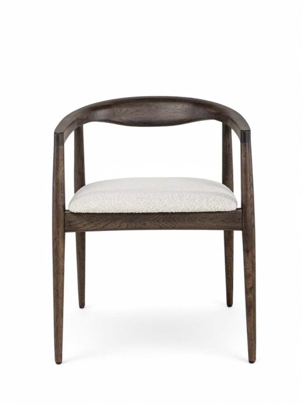 Armstoel MOLINO - Donkere eik / Lichtgrijs ESA-1-001-104