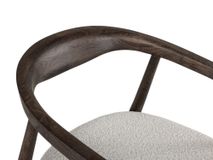 Armstoel MOLINO - Donkere eik / Lichtgrijs ESA-1-001-104