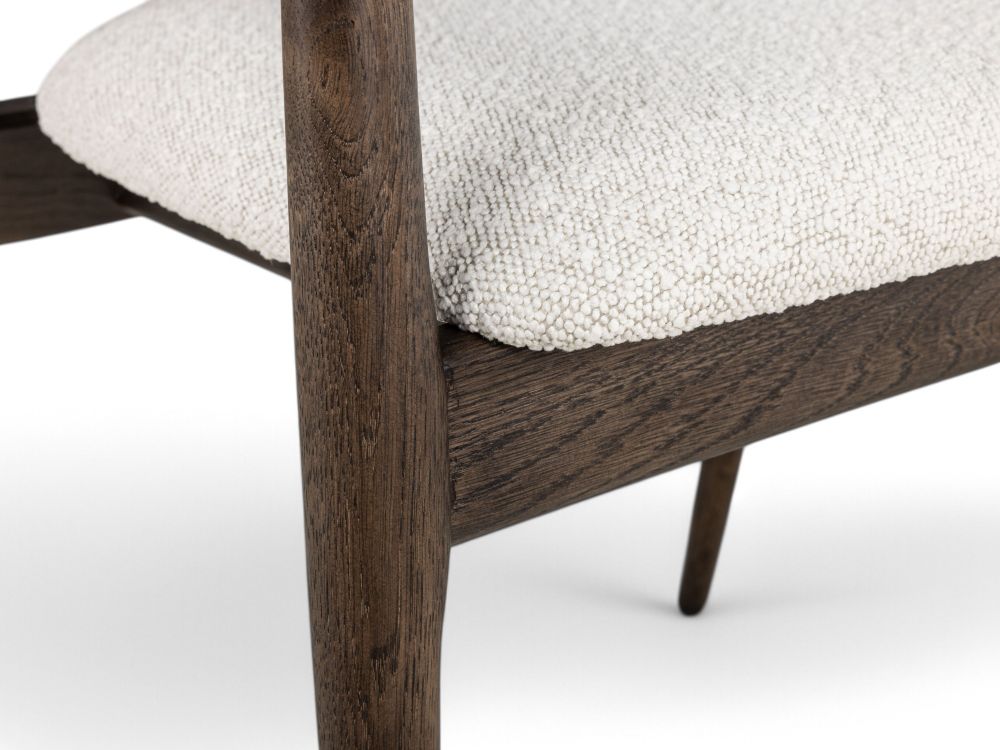 Armstoel MOLINO - Donkere eik / Lichtgrijs ESA-1-001-104