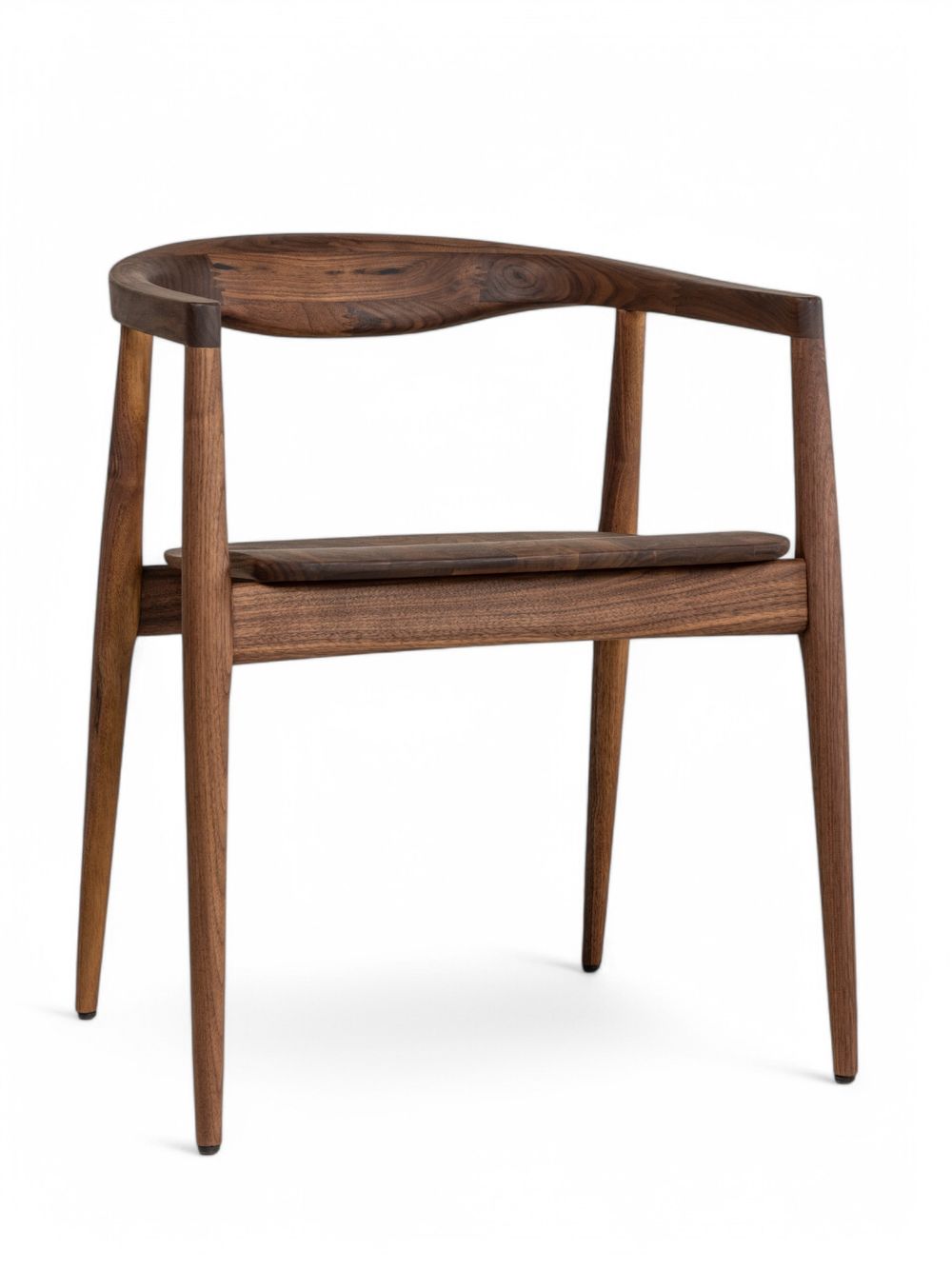 Armstoel MOLINO WOOD - Walnoot ESA-1-002-200