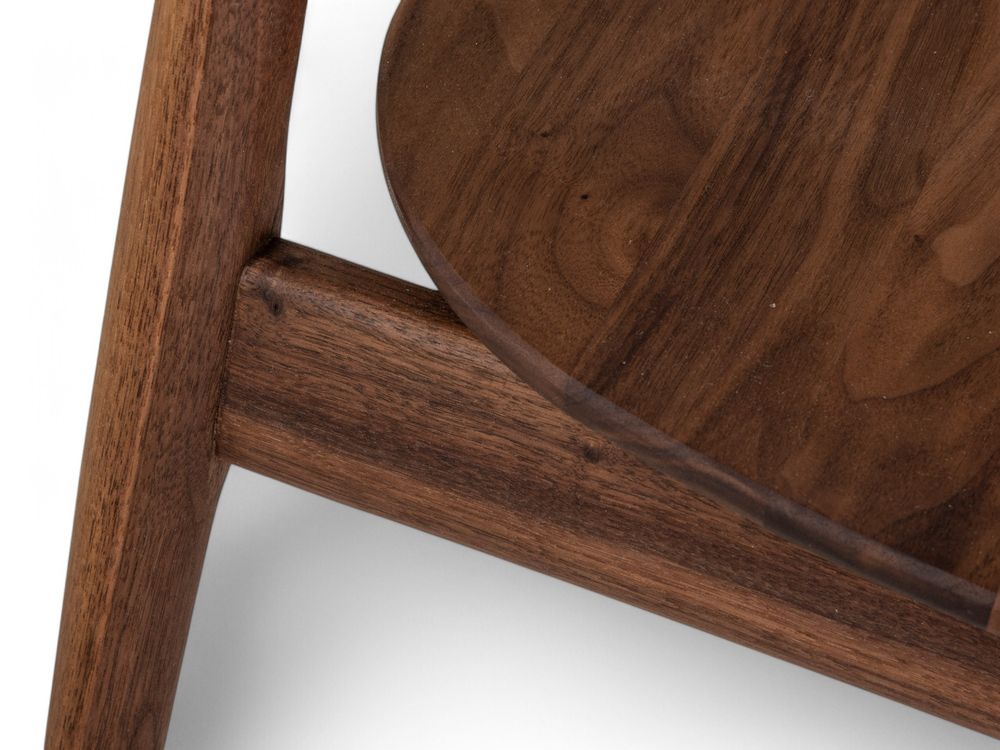 Armstoel MOLINO WOOD - Walnoot ESA-1-002-200