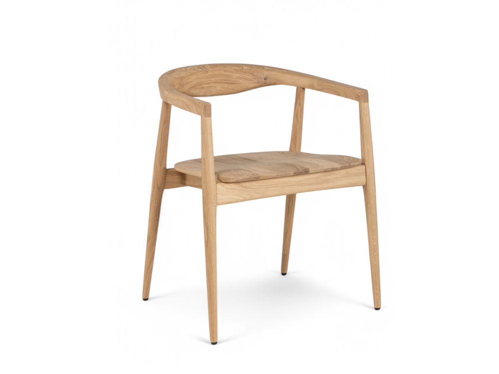 Armstoel MOLINO WOOD - Lichte eik ESA-1-002-102