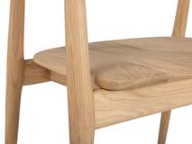 Armstoel MOLINO WOOD - Lichte eik ESA-1-002-102