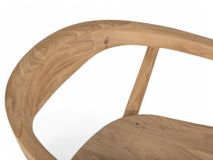 Armstoel MOLINO WOOD - Lichte eik ESA-1-002-102