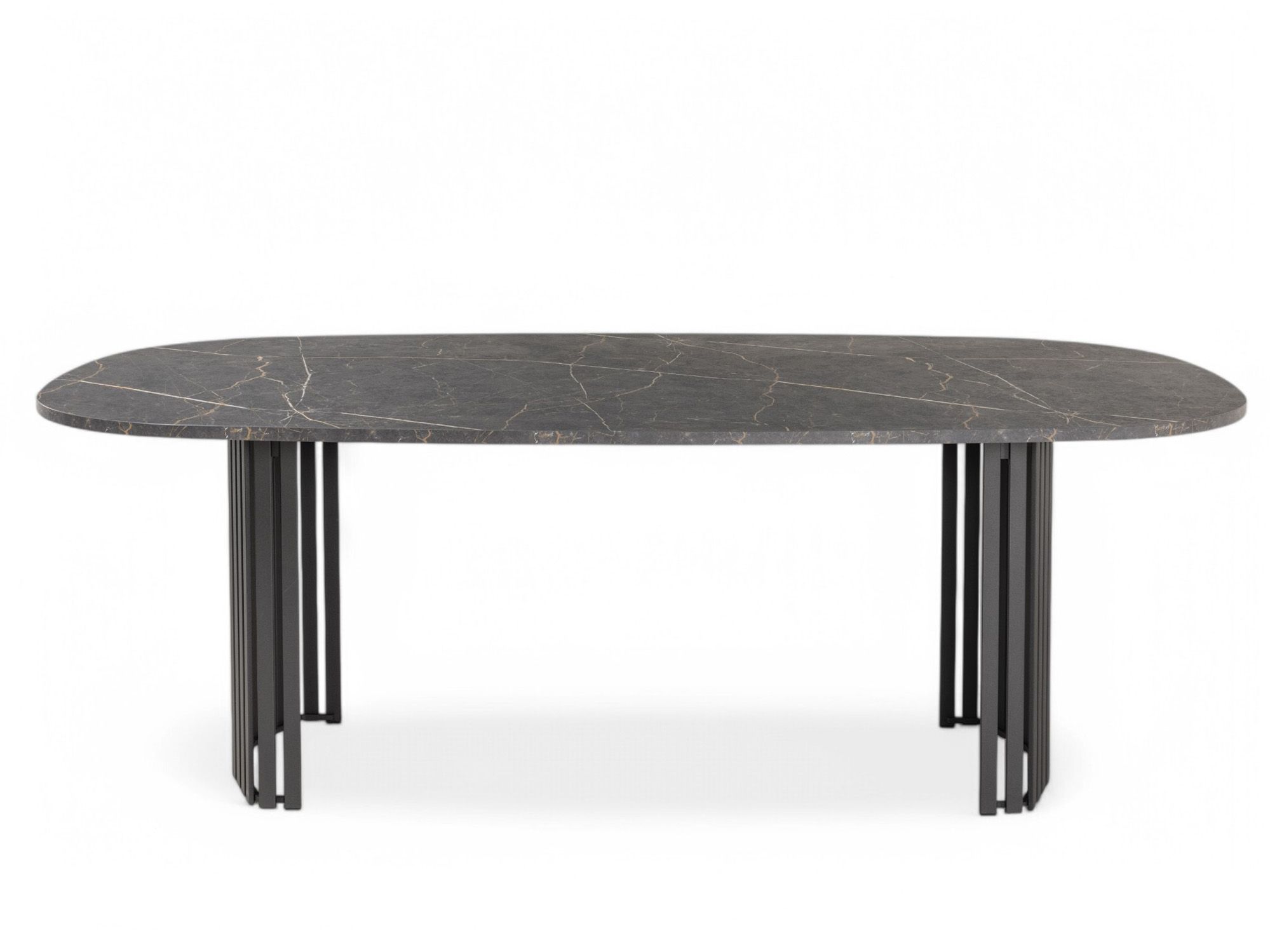 Eetkamertafel CANVAS - Antraciet/Marmerlook PFT-283-000001-HP07