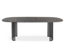 Eetkamertafel CANVAS - Antraciet/Marmerlook PFT-283-000001-HP07