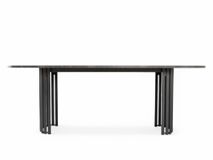 Eetkamertafel CANVAS - Antraciet/Marmerlook PFT-283-000001-HP07