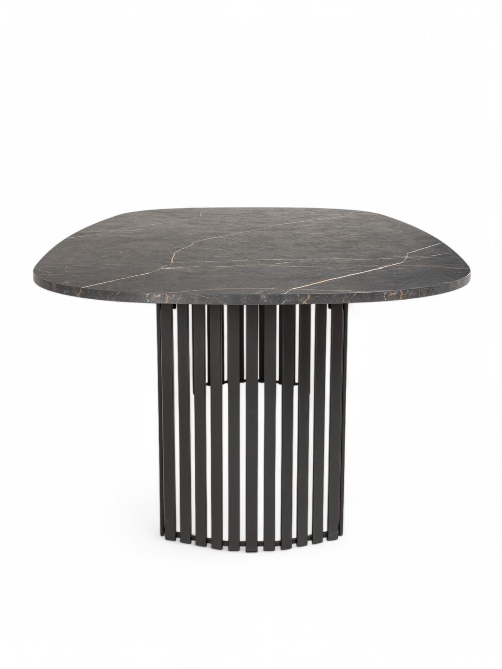 Eetkamertafel CANVAS - Antraciet/Marmerlook PFT-283-000001-HP07