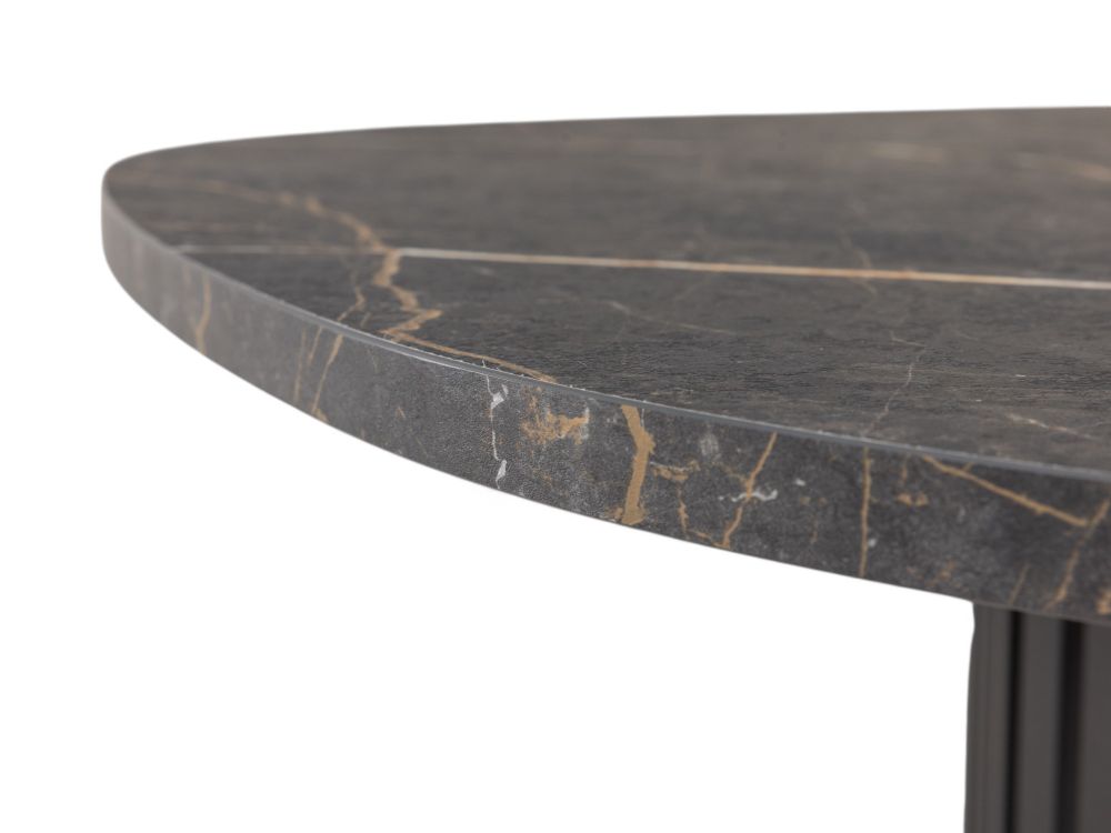 Eetkamertafel CANVAS - Antraciet/Marmerlook PFT-283-000001-HP07