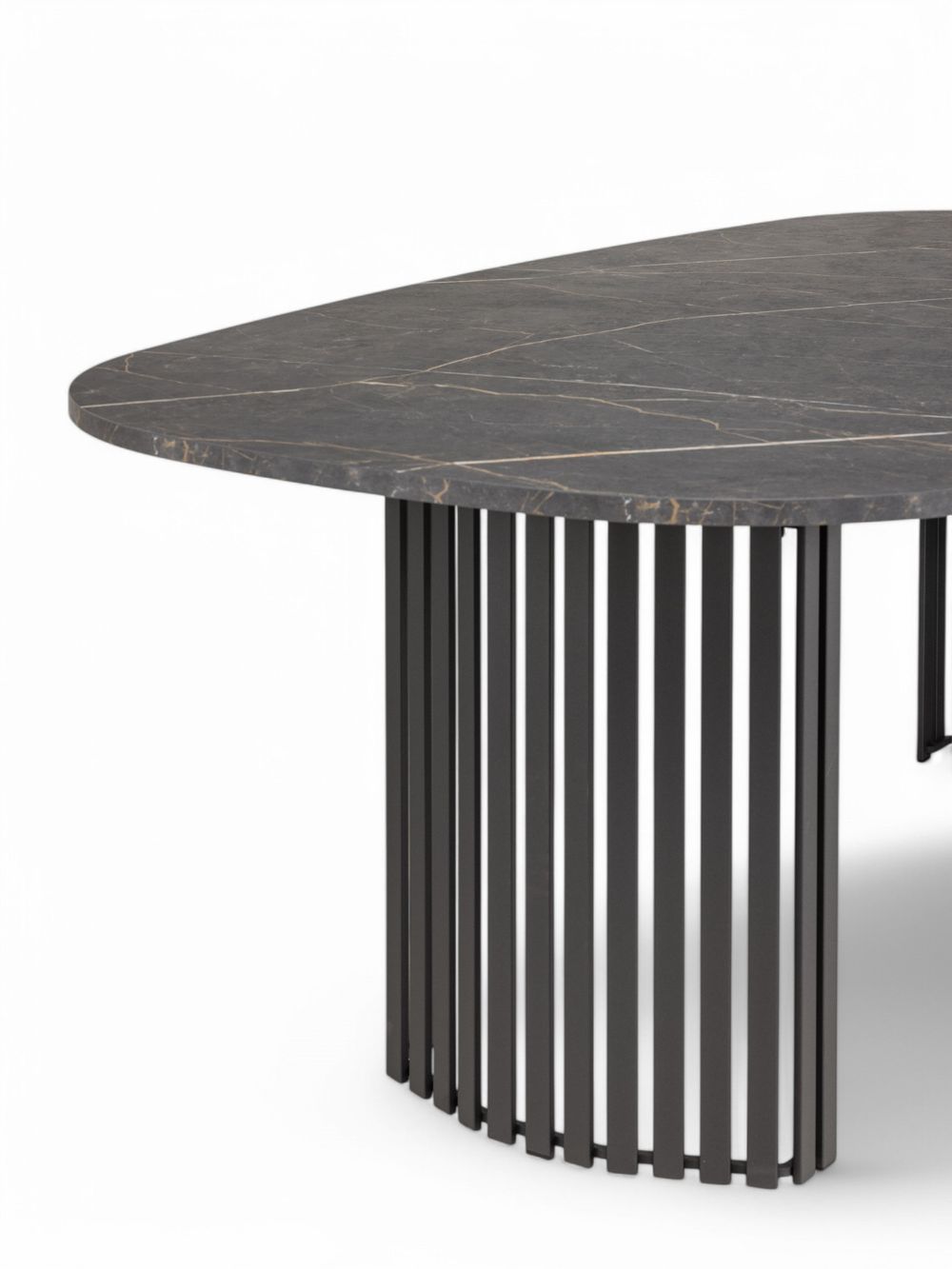 Eetkamertafel CANVAS - Antraciet/Marmerlook PFT-283-000001-HP07