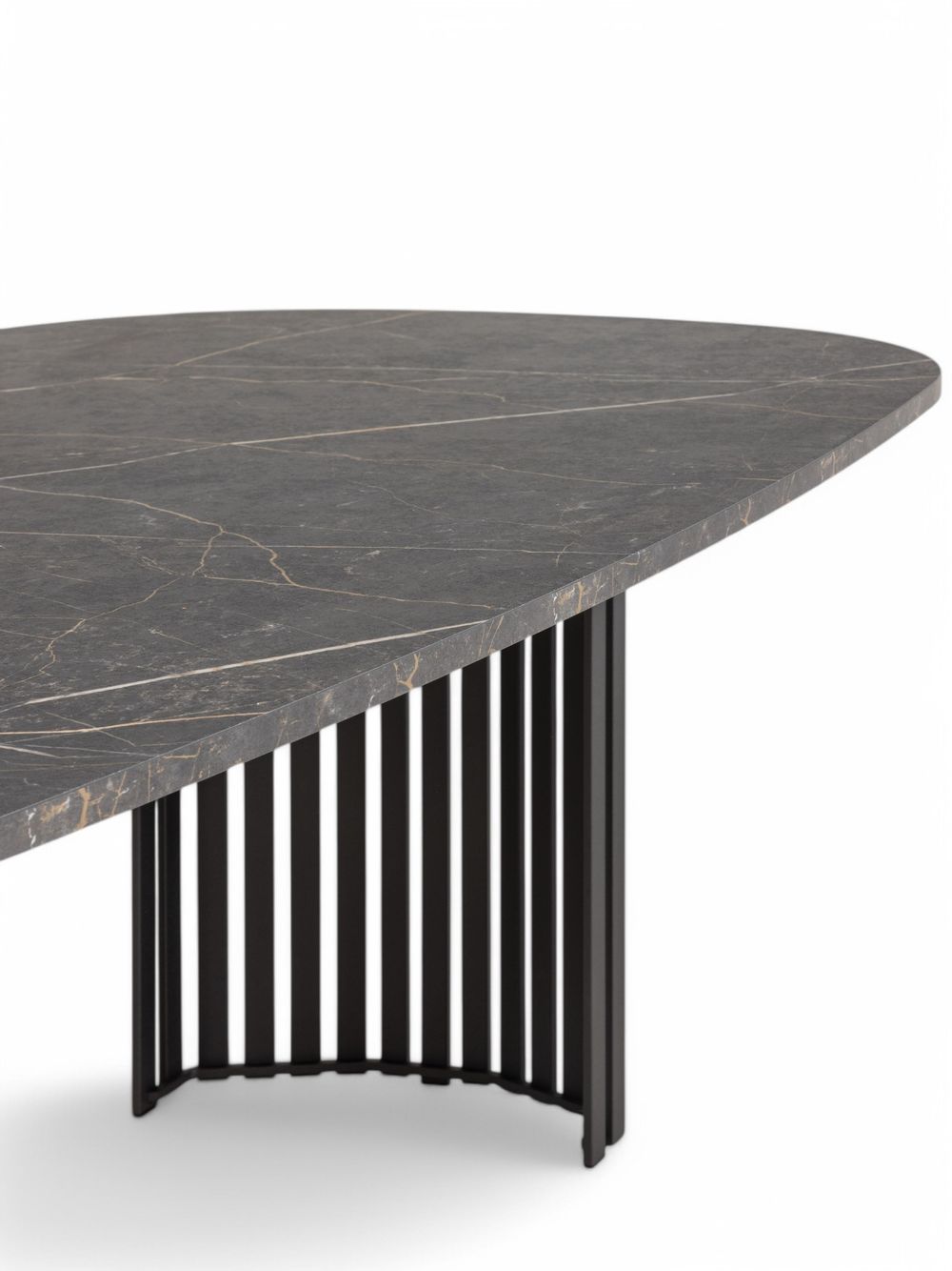 Eetkamertafel CANVAS - Antraciet/Marmerlook PFT-283-000001-HP07