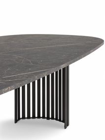 Eetkamertafel CANVAS - Antraciet/Marmerlook PFT-283-000001-HP07