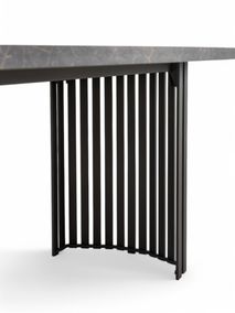 Eetkamertafel CANVAS - Antraciet/Marmerlook PFT-283-000001-HP07