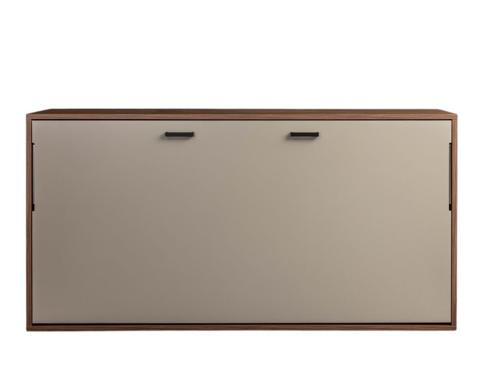 Horizontaal opklapbed OPTIMA - Notelaar / Mokka BNE-23-002-HOR90200