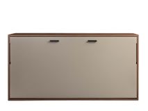 Horizontaal opklapbed OPTIMA - Notelaar / Mokka BNE-23-002-HOR90200