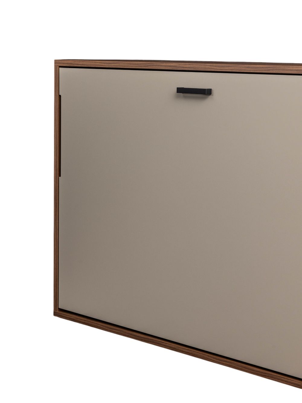 Horizontaal opklapbed OPTIMA - Notelaar / Mokka BNE-23-002-HOR90200