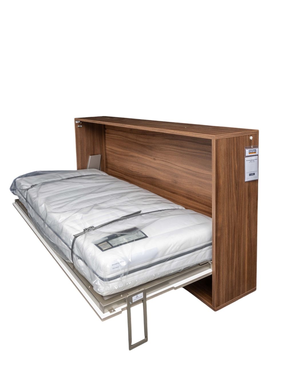 Horizontaal opklapbed OPTIMA - Notelaar / Mokka BNE-23-002-HOR90200