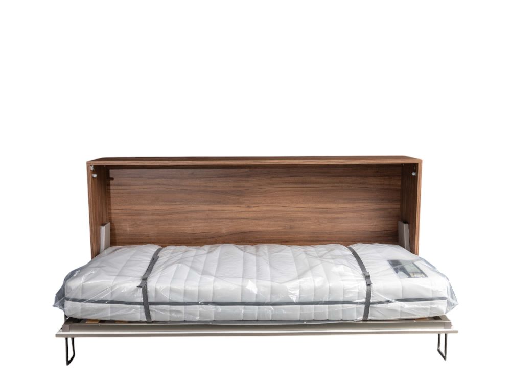 Horizontaal opklapbed OPTIMA - Notelaar / Mokka BNE-23-002-HOR90200