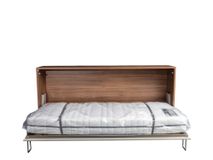 Horizontaal opklapbed OPTIMA - Notelaar / Mokka BNE-23-002-HOR90200