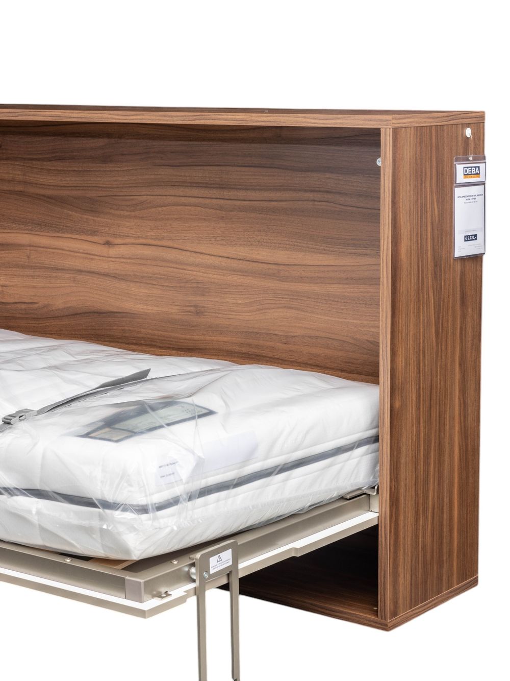 Horizontaal opklapbed OPTIMA - Notelaar / Mokka BNE-23-002-HOR90200