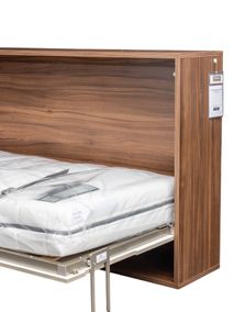 Horizontaal opklapbed OPTIMA - Notelaar / Mokka BNE-23-002-HOR90200