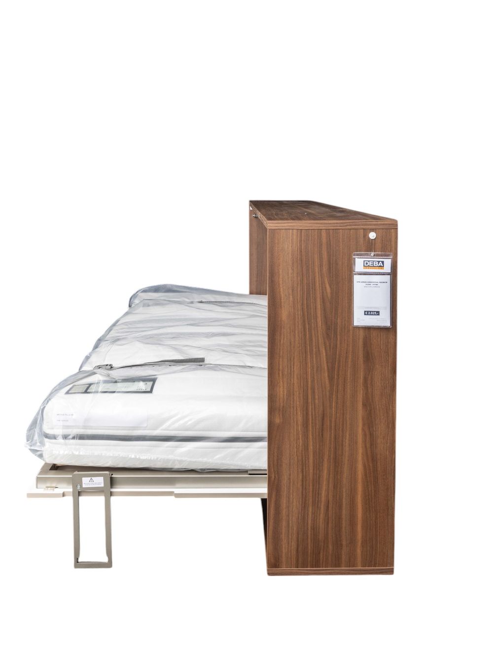 Horizontaal opklapbed OPTIMA - Notelaar / Mokka BNE-23-002-HOR90200