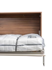 Horizontaal opklapbed OPTIMA - Notelaar / Mokka BNE-23-002-HOR90200