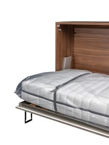 Horizontaal opklapbed OPTIMA - Notelaar / Mokka BNE-23-002-HOR90200