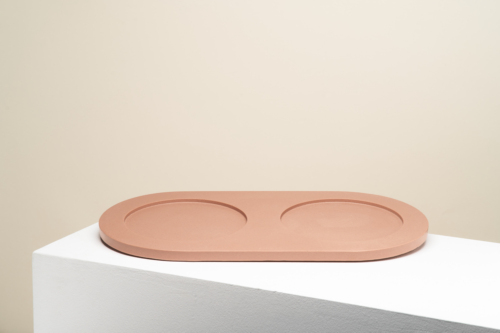 Dienblad voor hond / kat MEDIUM - Foxy Terra / Ega PIN TR0241