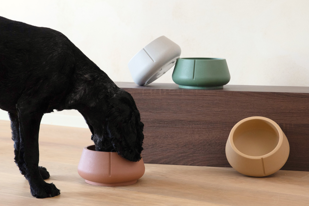 Voer-en drinkbak lange oren - Camel Brown / Egaal PIN LE0221