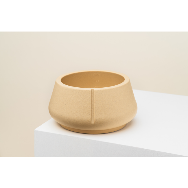 Voer-en drinkbak lange oren - Camel Brown / Egaal