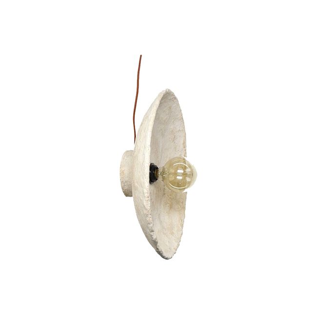 Muurlamp EIVISSA - Beige / Papier Maché
